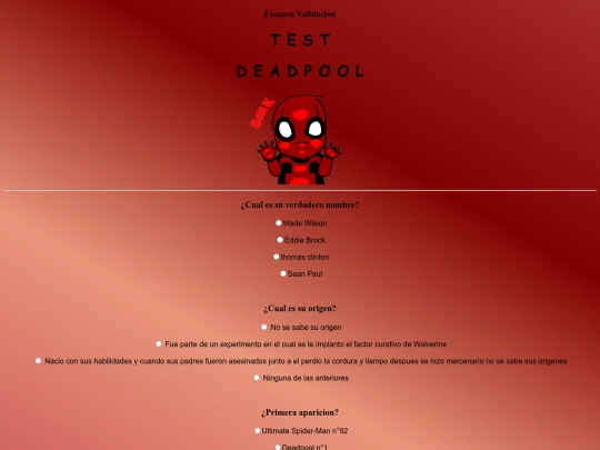 examen2 screenshot
