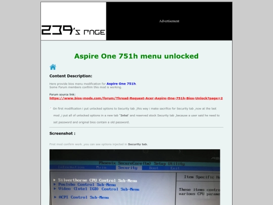 AO751h/main screenshot