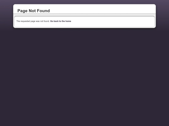 not_found screenshot