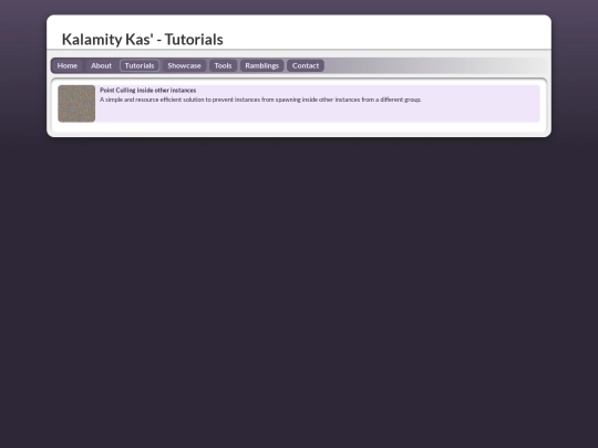 tutorials screenshot