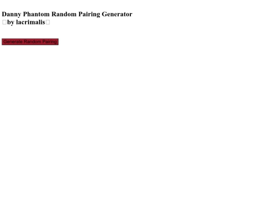 dp/pairings screenshot