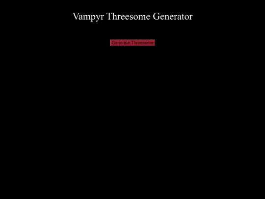 vampyr/threesomes screenshot
