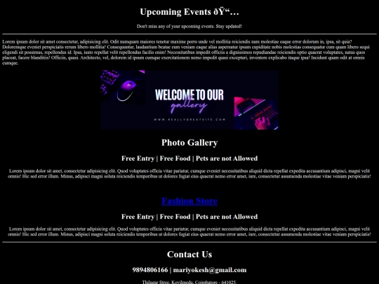 Events/event screenshot