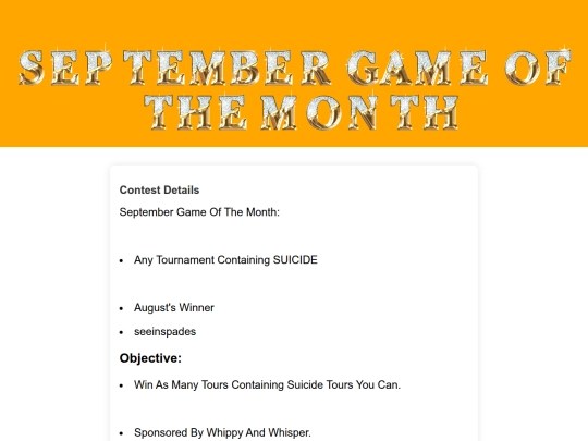EVENT PAGES/1SEPT GOM screenshot