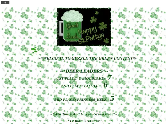EVENT PAGES/guzzlethegreenMAR5 screenshot
