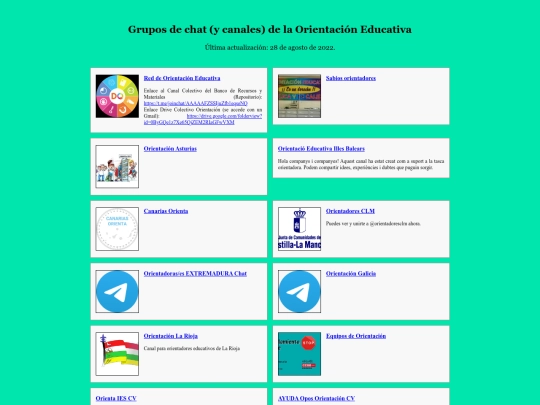 grupos-chat screenshot