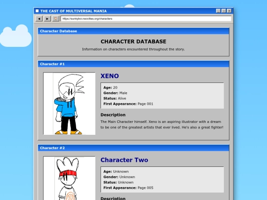 characters screenshot