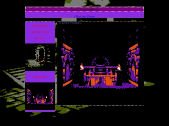 artposts/shrineofcalliope screenshot