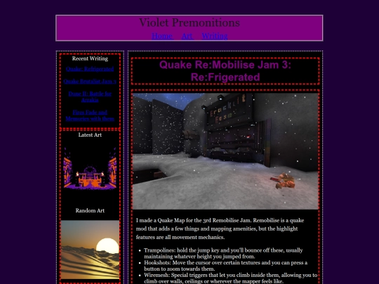 writingposts/2026-04-03-Quake-Remobilise-ReFrigerated screenshot