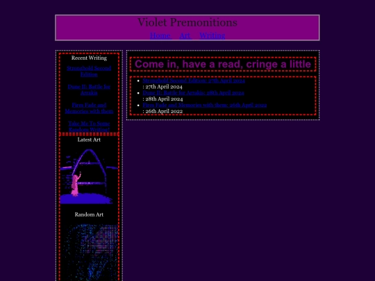 writingposts/writing-home screenshot