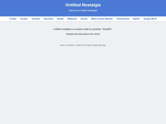 untitled-nostalgia screenshot