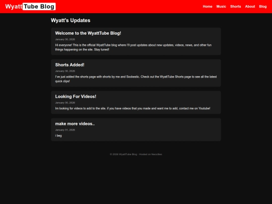 wyatttubeblog screenshot