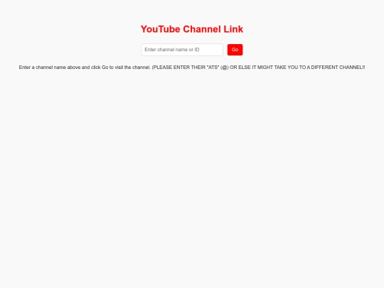 youtubesearch screenshot