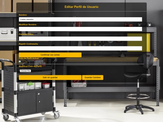 editar-usuario screenshot