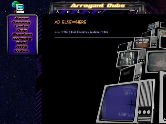 links screenshot
