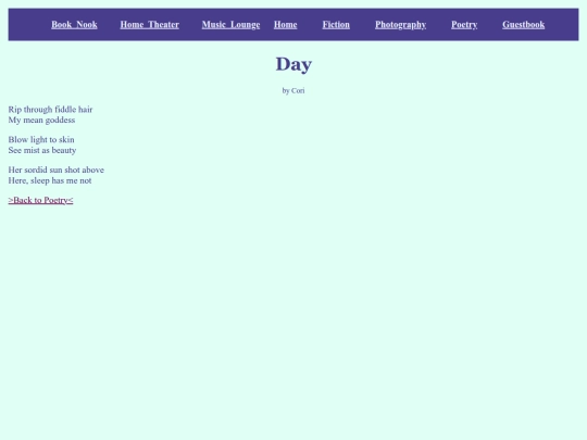Pages/Poetry/Day screenshot