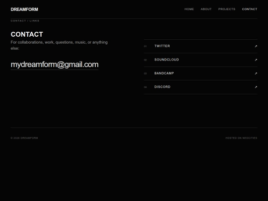 contact screenshot