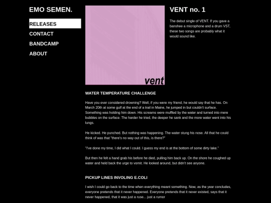 releases/vent-001 screenshot