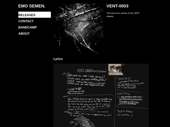 releases/vent-003 screenshot