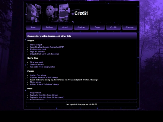 credit screenshot
