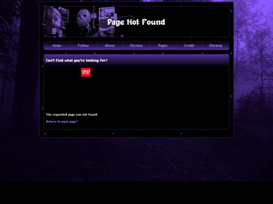 not_found screenshot