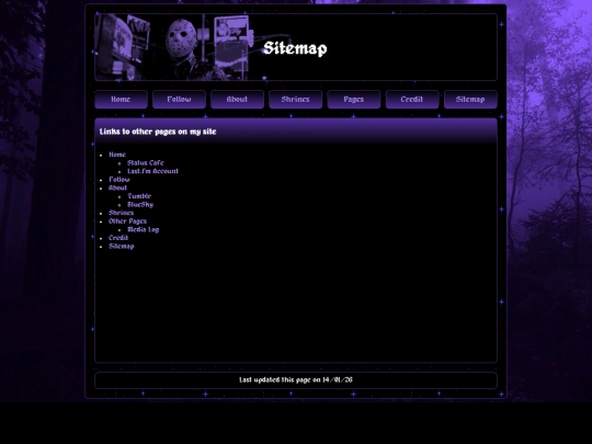 sitemap screenshot