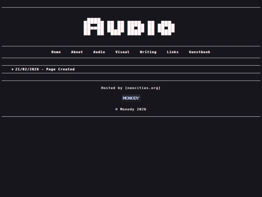 audio screenshot