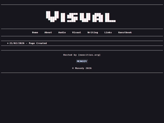 visual screenshot