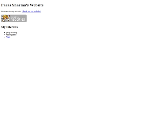index screenshot