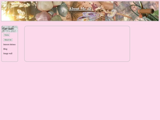 About me screenshot