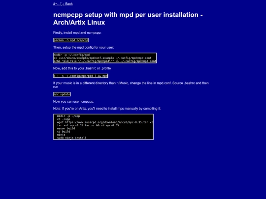 blog/ncmpcpp screenshot