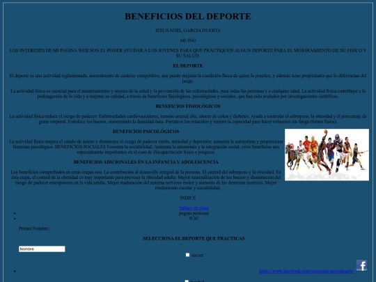 PaginaWeb screenshot