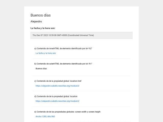 modulo3 screenshot