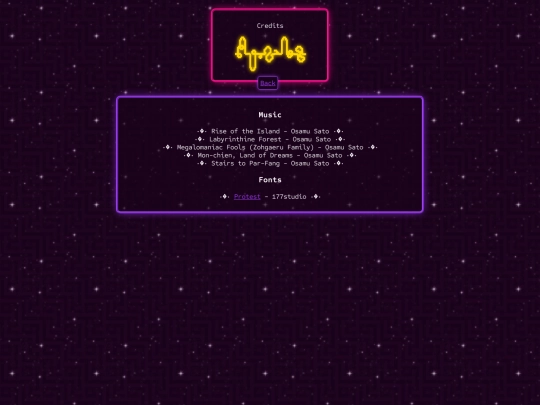 credits screenshot