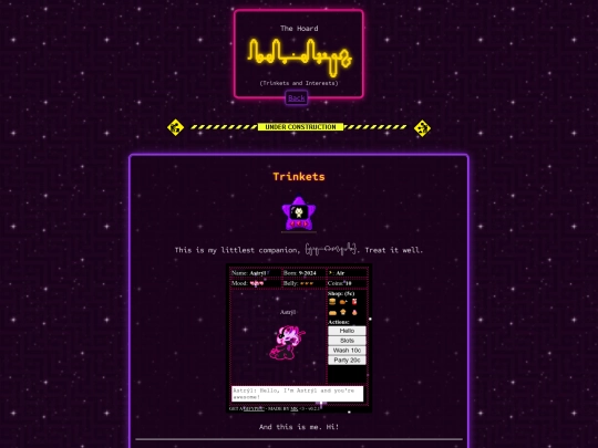 trinkets screenshot