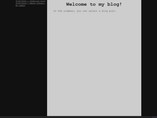 blog screenshot