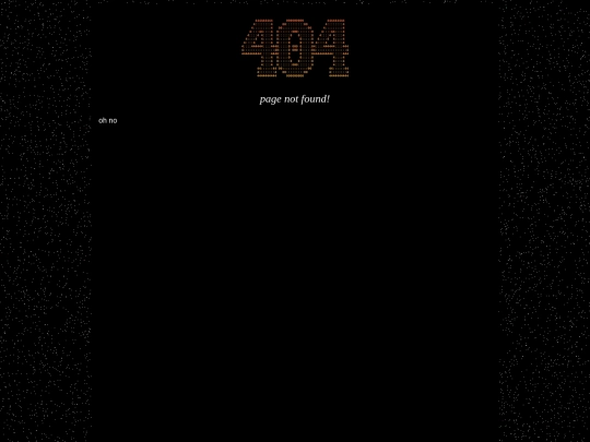 not_found screenshot