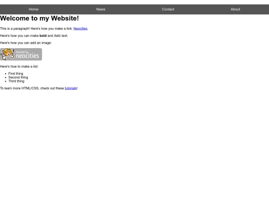index screenshot