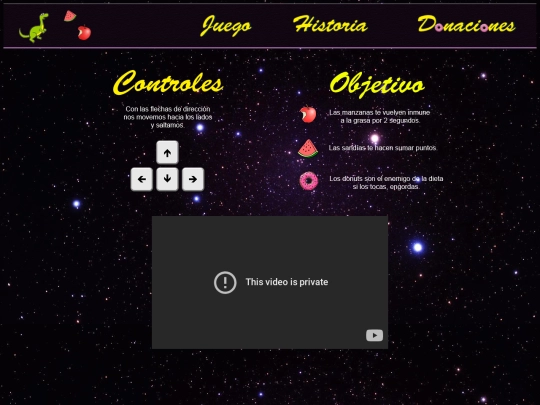 html/juego screenshot