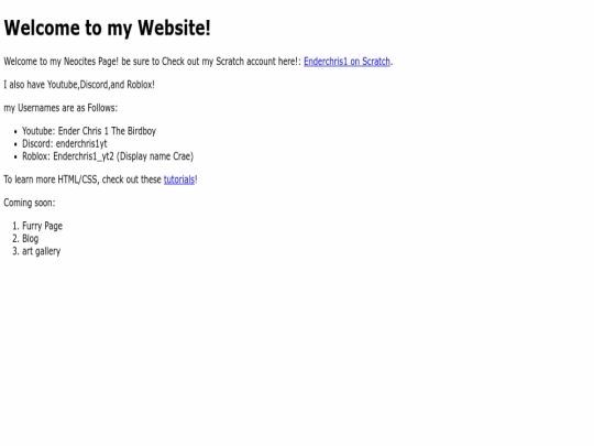 index screenshot