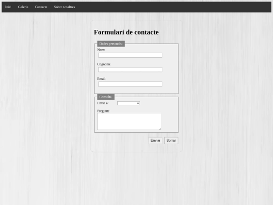 contacte screenshot