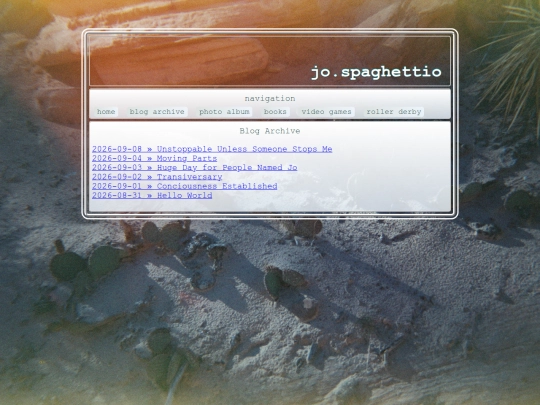 archive screenshot