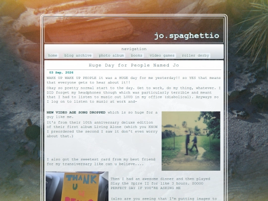 posts/2026-09-03-Huge-Day-for-People-Named-Jo screenshot