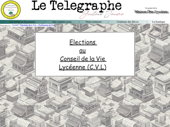 Le Télégraphe - Gustave Jaume/Articles/pdf0038 screenshot