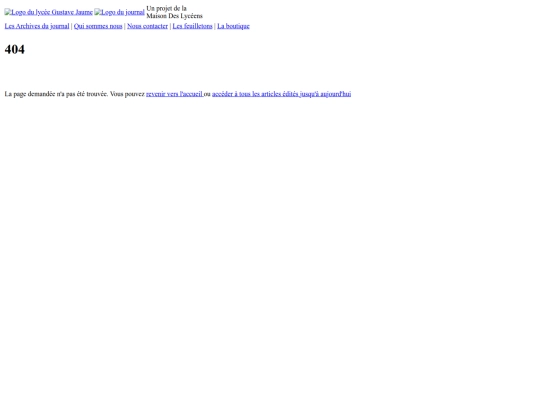 Le Télégraphe - Gustave Jaume/Recherches/Results screenshot