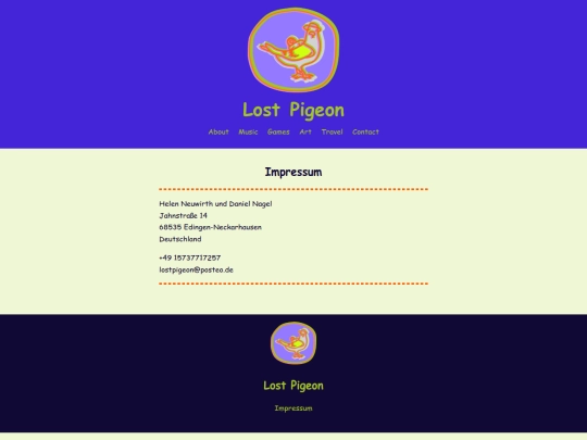 impressum screenshot