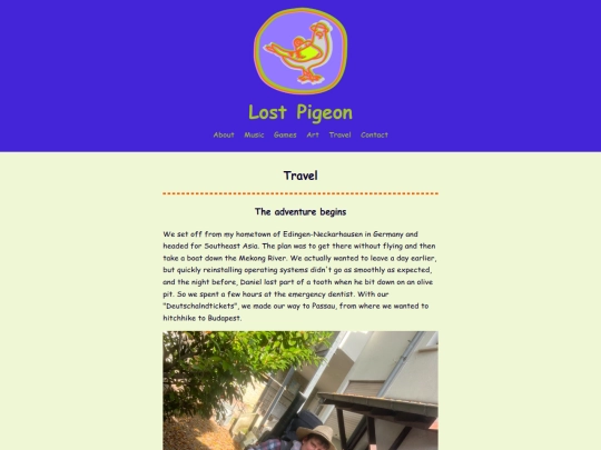 travel screenshot