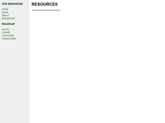 resources screenshot