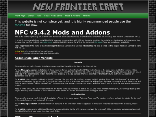 addons screenshot