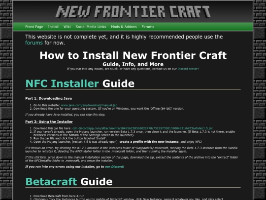 install screenshot